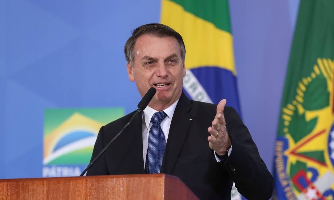 Bolsonaro viaja hoje para o Japão onde participará do G20 Foto: Agência Brasil