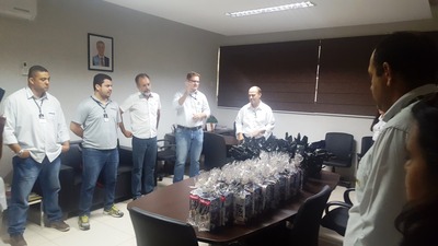 Diretores durante a reunião
