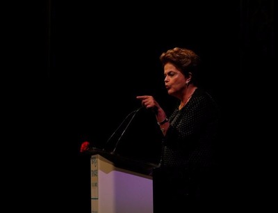 Dilma lembra Maria da Penha e chama governo Temer de machista © Rafael Marchante / Reuters