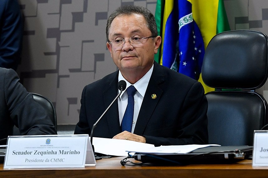 Subcomissão debate desapropriações para construção da usina de Belo Monte O senador Zequinha Marinho (PSC-PA) é o presidente da subcomissão que acompanha as obras da Usina de Belo Monte. Roque de Sá/Agência Senado
