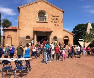A igreja católica Nossa Senhora do Perpétuo Socorro realizará três cerimônias amanhã (2) - Divulgação