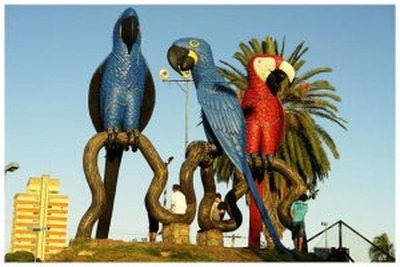 Praça das Araras na Capital. Foto: Divulgação

