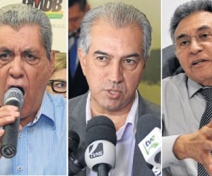 André, Reinaldo e Odilon são potenciais candidatos ao governo do Estado - Arquivo