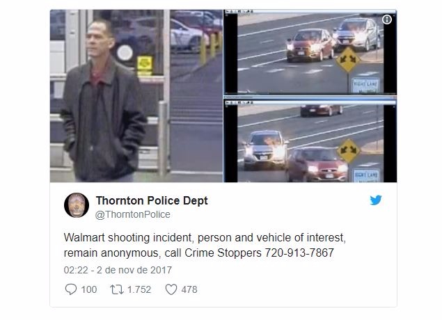 Três pessoas são mortas em um tiroteio no Colorado, nos EUA