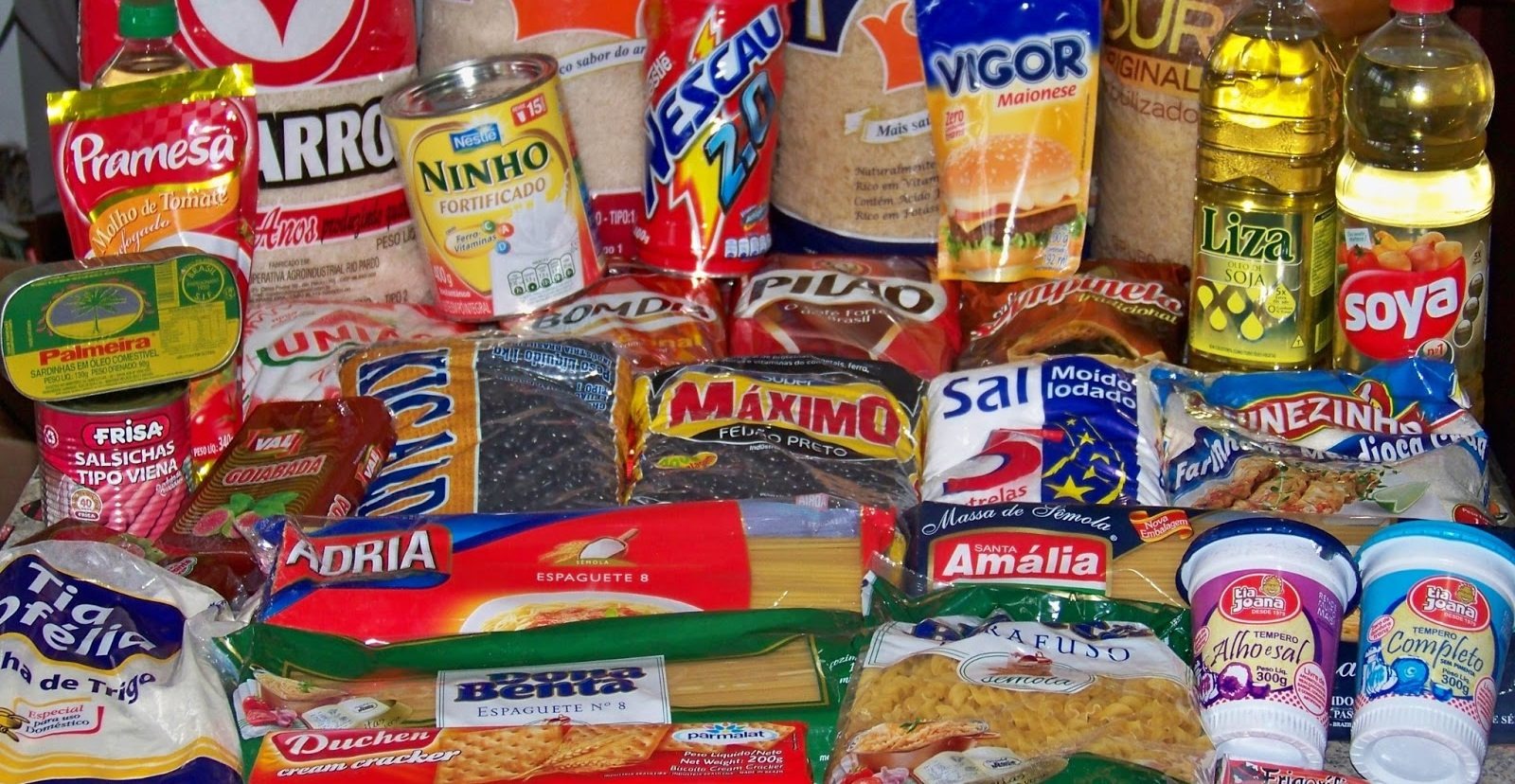 Preço médio da cesta básica cai 0,99% em Dourados