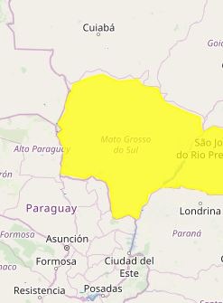 Inmet emite alerta de chuvas intensas para todas cidades de MS Inmet emite alerta de chuvas intensas para todas cidades de MS