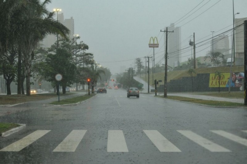 Campo Grande registra chuva e confirma previsão da meteorologia Alcides Net