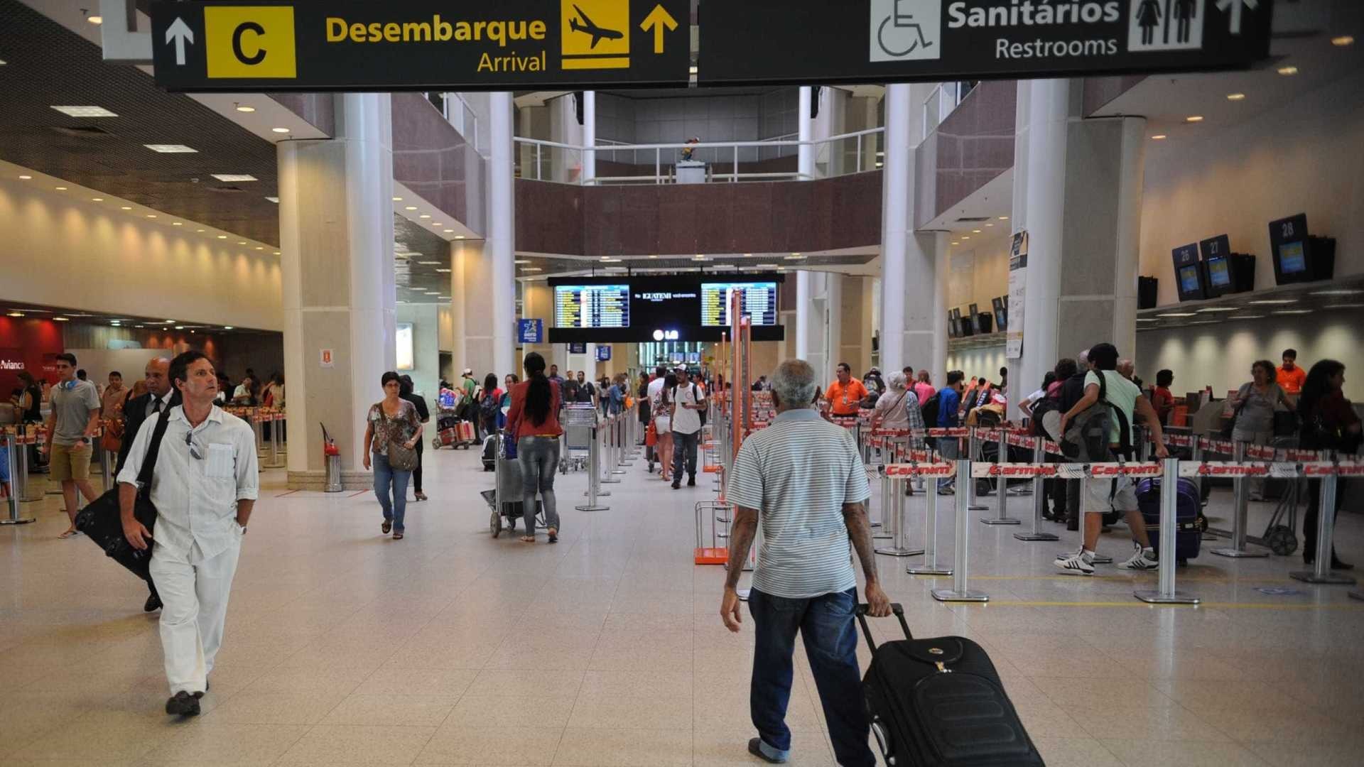 Infraero estima 1,05 milhão de passageiros nos aeroportos no feriado
