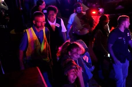 Dois homens foram mortos no tiroteio e uma mulher foi levada ao hospital e acabou morrendo
REUTERS/Rick Wilking