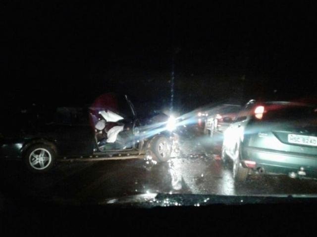 Acidente na MS-386 deixa cinco pessoas feridas