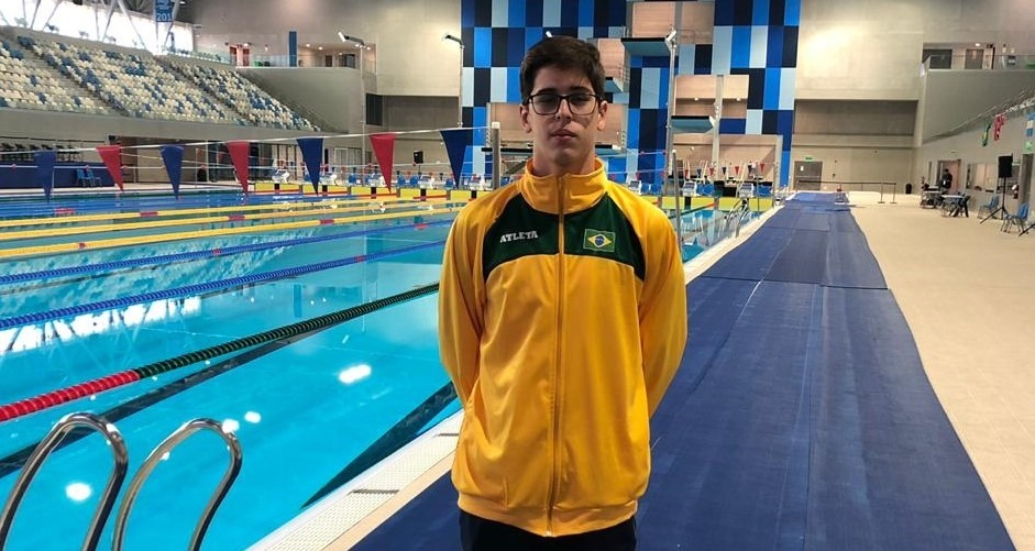 Nadador campo-grandense conquista quatro medalhas em Lima