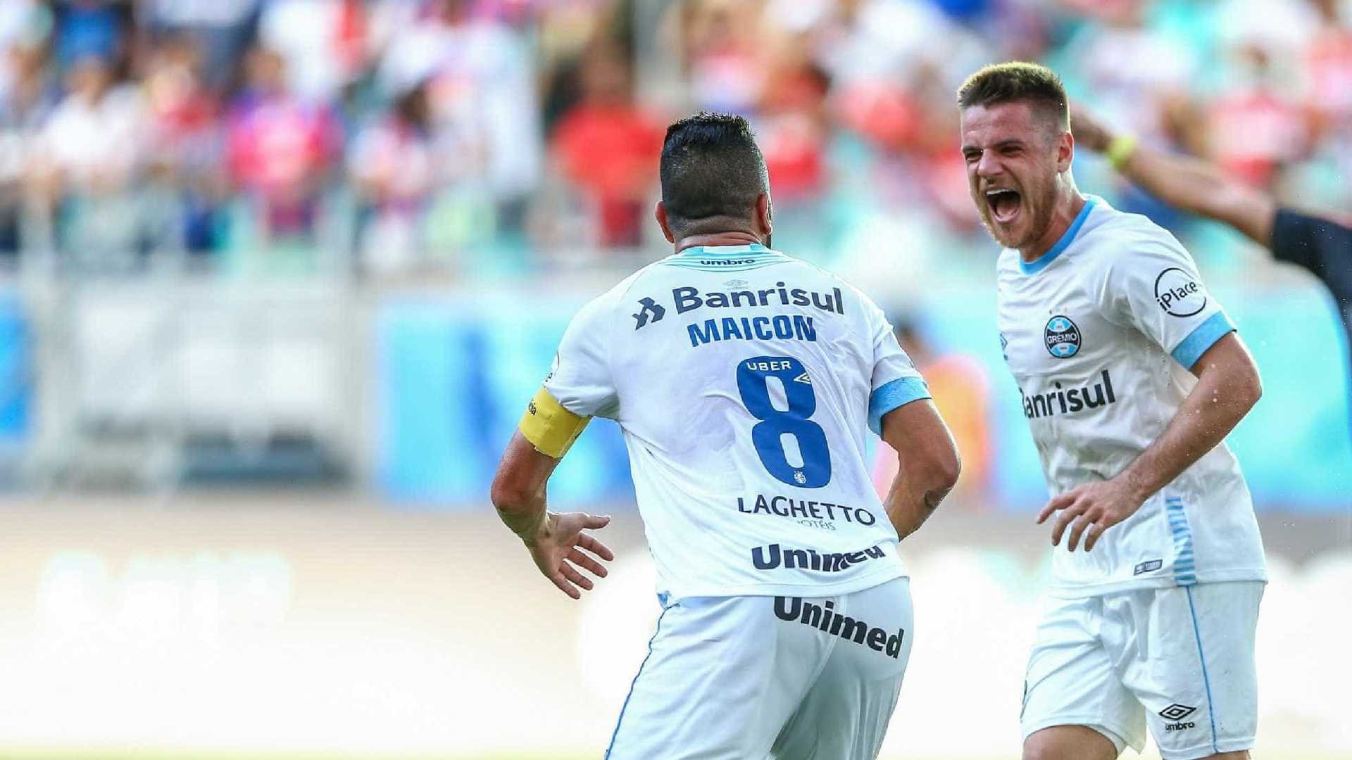 Três jogos encerram 23ª rodada do Brasileirão nesta quinta; veja duelos LUCAS UEBEL/GREMIO FBPA