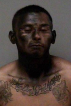 Homem foi preso com a cara pintada Foto: Divulgação