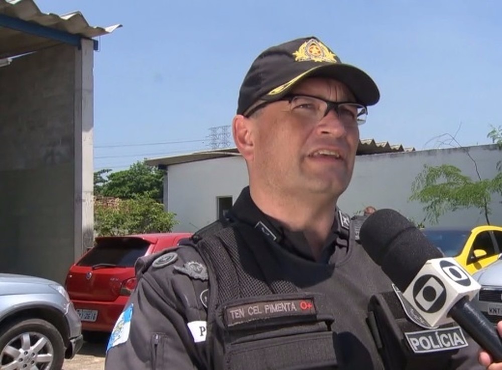 Coronel Jorge Fernando de Oliveira Pimenta é o novo corregedor-geral da PM do RJ (Foto: Reprodução/TV Globo)
