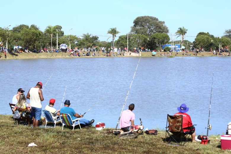 Pesca estará liberada nos parques de Dourados no domingo