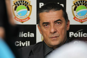 Delegado Weber Luciano de Medeiros, da DEH, trabalhou em conjunto com o Garras e o Choque. (Foto: Marcos Ermínio)