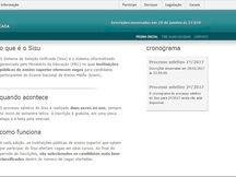 MEC divulga as primeiras notas de corte do Sisu