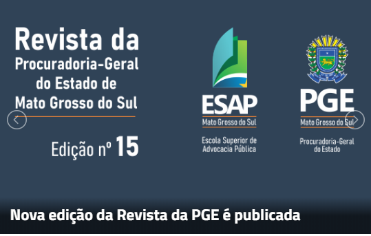 Procuradoria Geral do Estado lança 5º edição de revista Divulgação / PGE MS