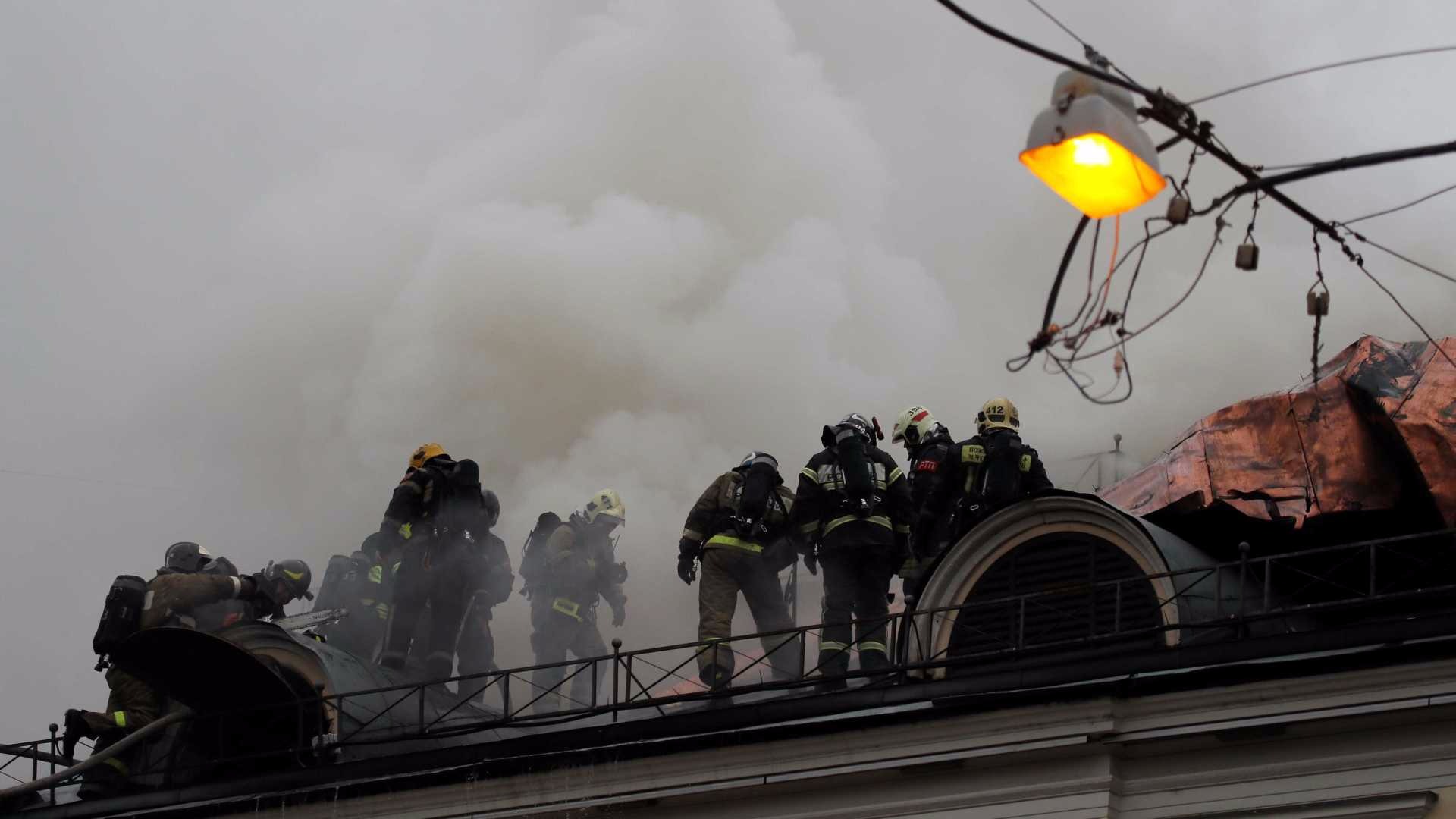 Incêndio atinge Museu de Belas Artes de Moscou Reuters