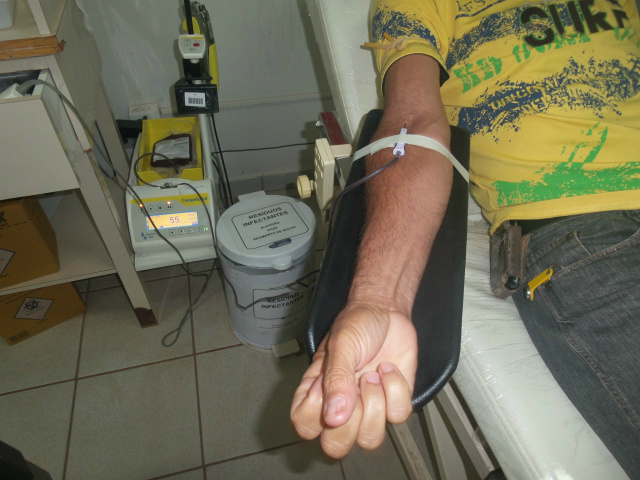 Entrega de senhas para doação acontecerá até as 11h- Foto: Arquivo- Dourados News