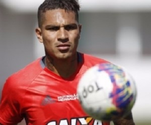 Guerrero é pego no antidoping em jogo do Peru nas eliminatórias Atacante do Flamengo, Paolo Guerrero - Divulgação/Flamengo