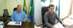 Darcy Freire e Ailton Nunes, acusados de compra de votos e abuso de poder econômico nas eleições municipais de 2012. (Foto: Reprodução)
