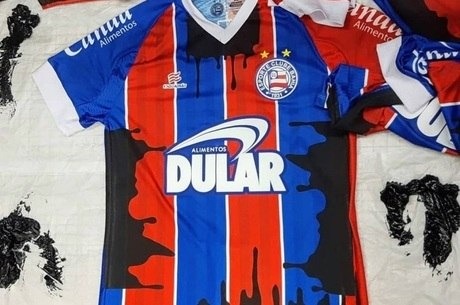 Camisa do Bahia que vai ser usada contra o Ceará
Divulgação Bahia