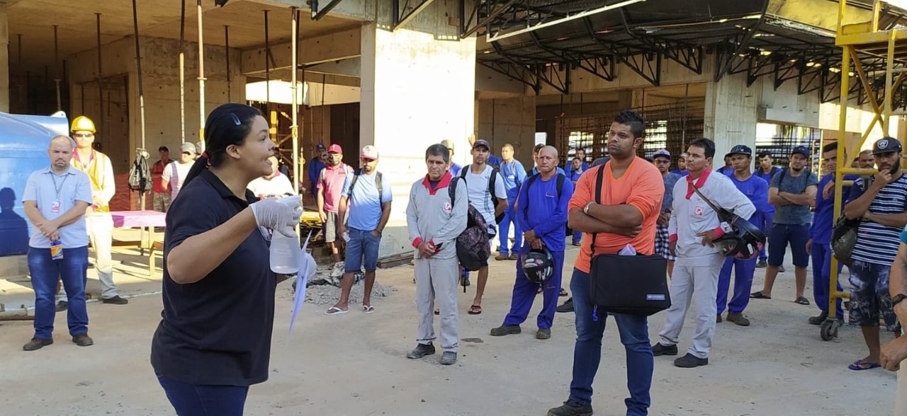 Construtora retoma obras e reforça medidas de segurança contra Coronavírus Divulgação