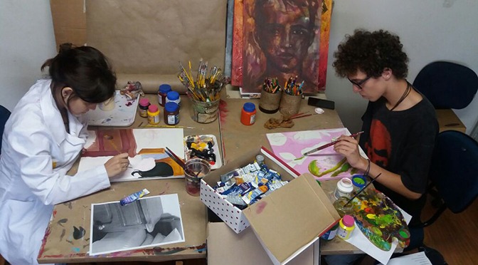 Exposição no Marco traz obras dos alunos do Centro Estadual para Superdotação de MS Divulgação