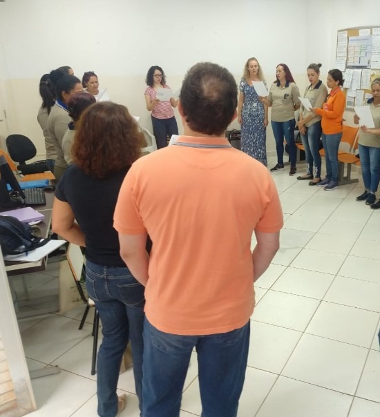 Ações de Práticas Integrativas beneficiam profissionais da saúde Divulgação