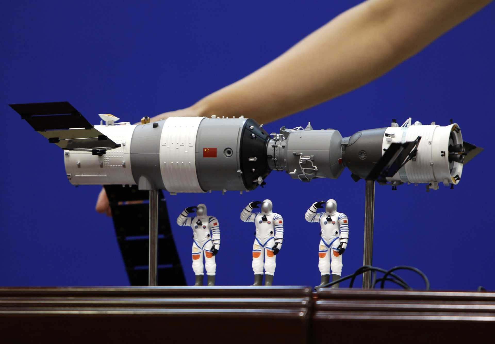 Acompanhe em tempo real o percurso da estação espacial chinesa