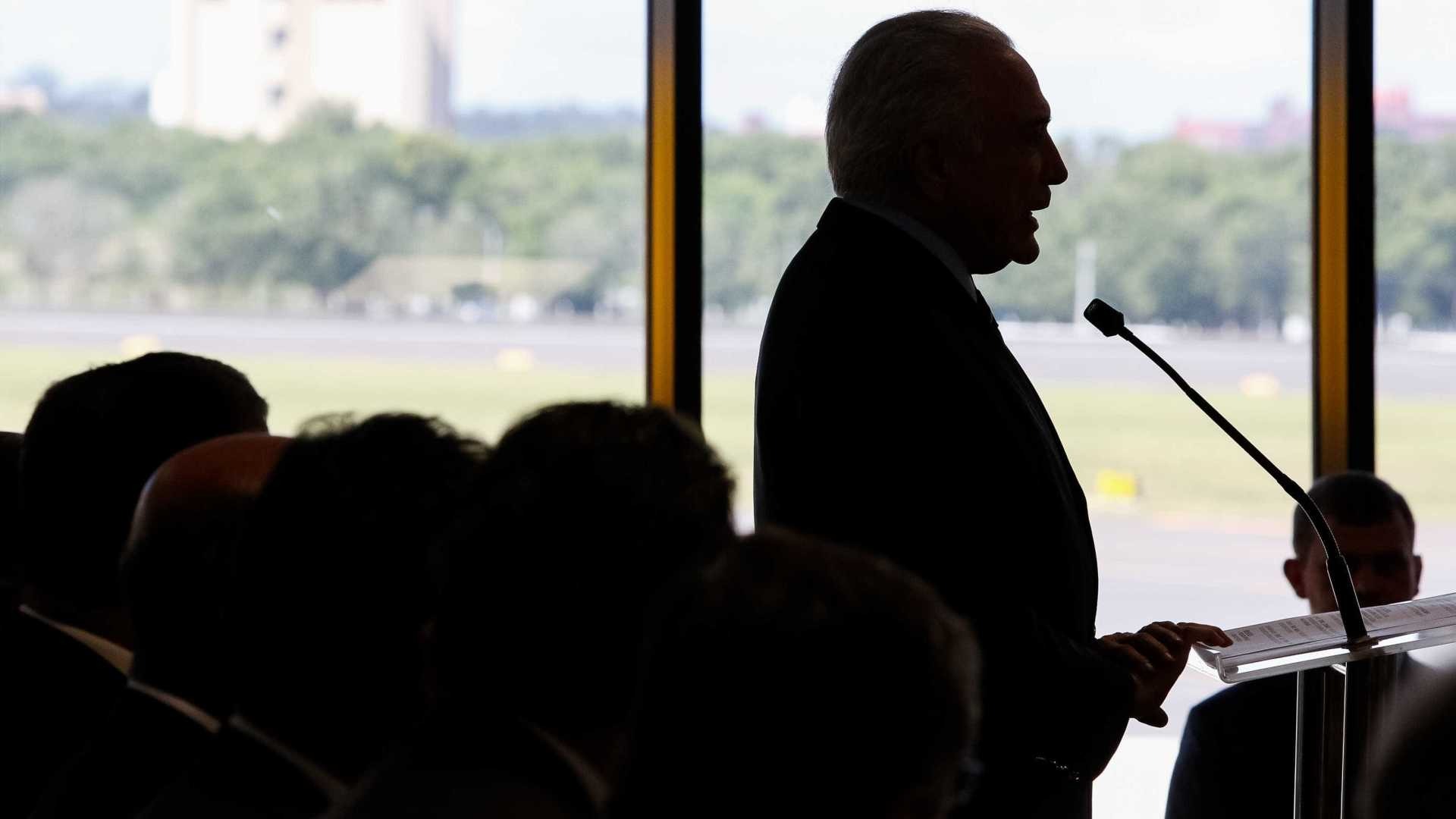 Temer inicia reunião para discutir mudanças em ministérios Alan Santos/PR