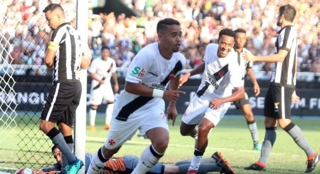 Atlético-MG, Grêmio e Vasco saem na frente nas decisões dos estaduais Yago Pikachu fez dois gols na vitória do Vasco sobre o Botafogo. Divulgação/Vasco