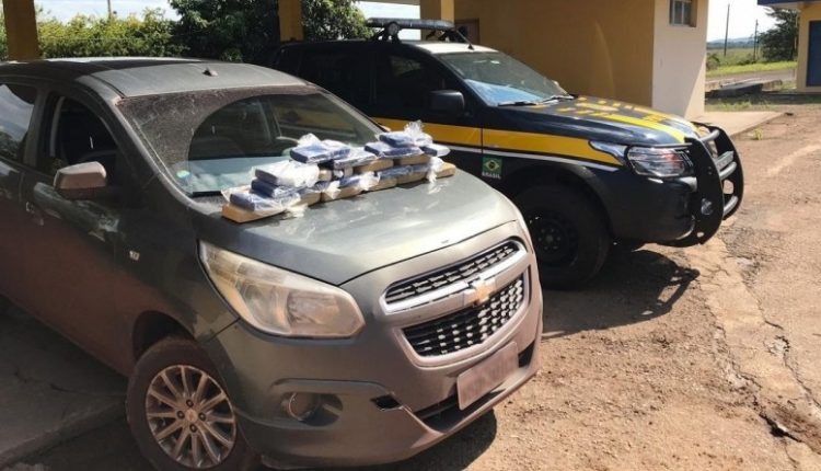 PRF apreende 20 quilos de cocaína que seria entregue em Campo Grande Divulgação
