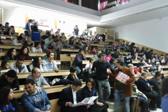 Liberdade de expressão é tema do Fórum Mundial de Mídia Livre, em Túnis Ataque ao Charlie Hebdo foi o mote no debate sobre liberade de expressãoLeandro Melito/Repórter do Portal EBC