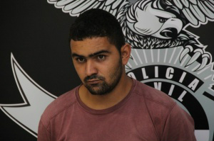 Rafael foi preso pela quarta vez pelo crime de tráfico (Foto: Marcos Ermínio)