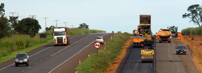 Saiba quais trechos da BR-163 passam por obras e serviços nesta terça Rachid Waqued/Divulgação