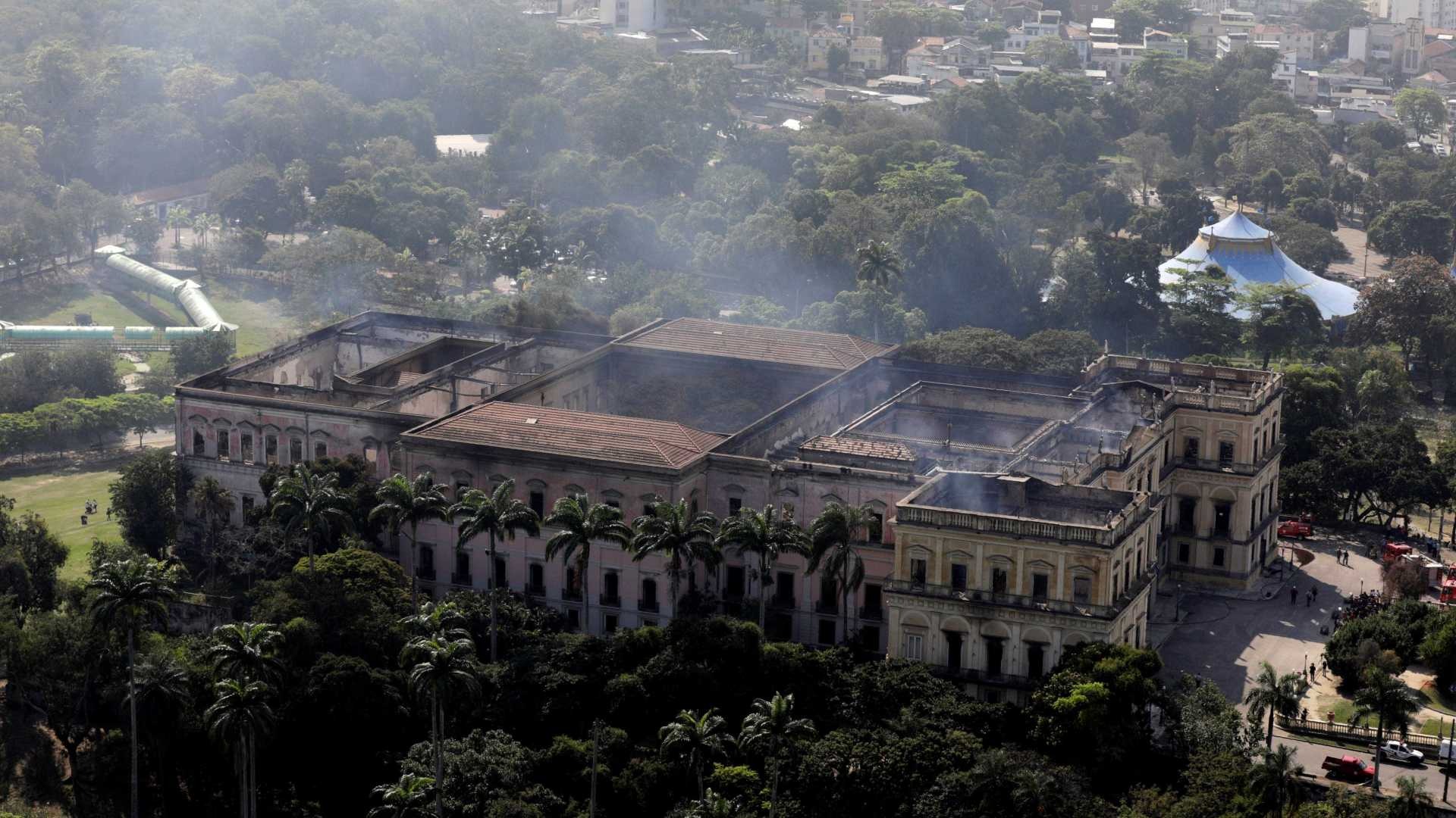 Unesco vai ajudar na remoção de escombros do Museu Nacional