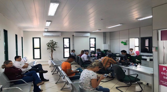 Após reforma, agência do Detran no Fácil da Guaicurus volta a atender o público Foto: Divulgação