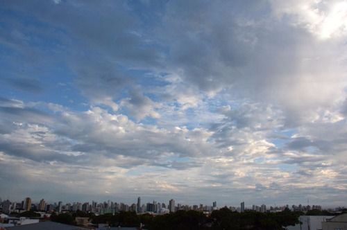 Previão alerta para tempestade e até granizo. - Foto: Bruno Henrique