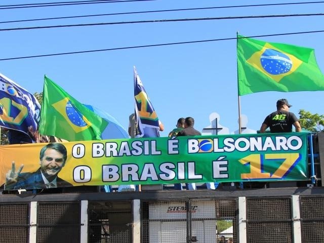 Movimentos pró-Bolsonaro organizam protestos para o dia 15 de março na Capital (Foto: Marina Pacheco - CG News)