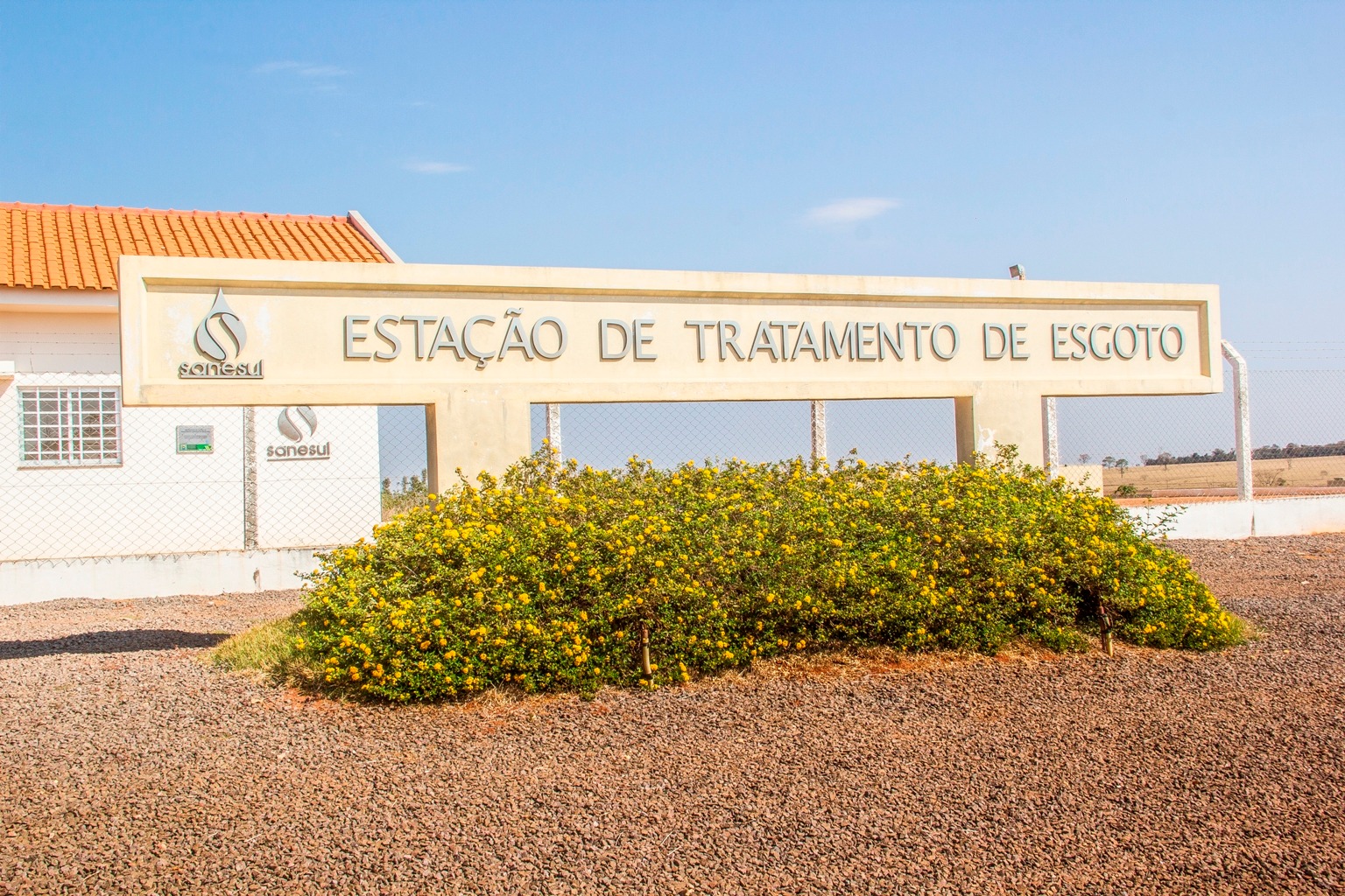 Estacão de Tratamento de Esgoto Bataypora. Divulgação