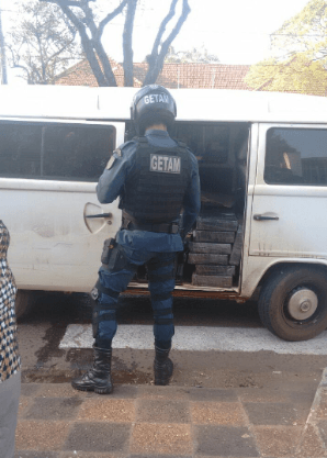 Suspeita é de que carga totaliza 300 quilos - Foto: Divulgação