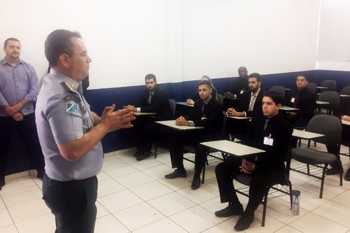 Foto: Heloíse Gimenes
Novos agentes participarão de treinamento durante seis semanas
