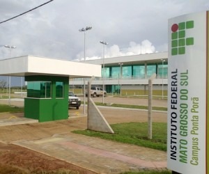 O curso técnico é integrado ao ensino médio oferecido pelo IFMS
