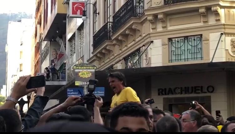 Bolsonaro mantém liderança da corrida com 24% após ataque, diz Datafolha Presidenciável teve pouco crescimento após ser ferido a facada - Foto: Reprodução