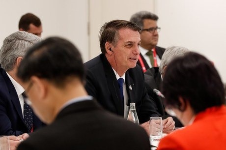 Bolsonaro exaltou o ministro da Economia do país
Alan Santos/PR