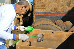 O trabalho dos agentes de endemias continua nos bairros com visita domiciliares - Foto: A. Frota/Arquivo
