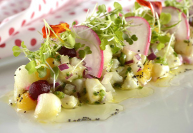 Ceviche: mix de ingredientes saudáveis e fácil de preparar (Foto: Mauro Holanda)