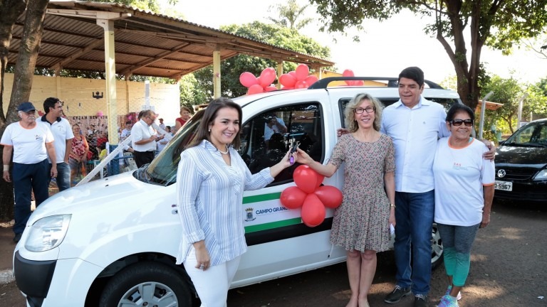 Parceria do TJMS com Prefeitura garante veículo ao CCI Elias Lahdo